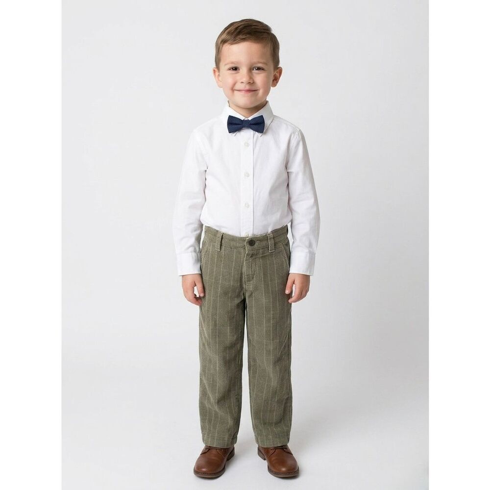 GAP babyGAP Boys 5 Glen Plaid Pants Slacks